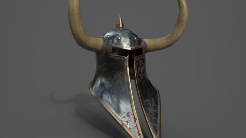 Helmet with horns