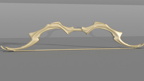 Ancient Low Poly Bow