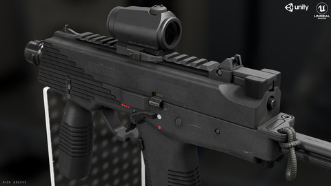 B&T MP9 + Aimpoint Red Dot