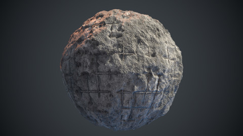 Substance - Concrete Damaged with Rebar