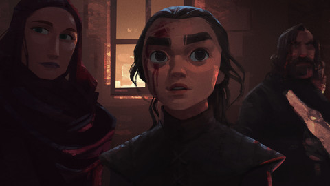 Not Today_GoT_Fan art_Printable files JPG and PNG