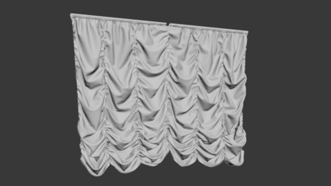 3DS Max: Curtains01_Variation_Smallest