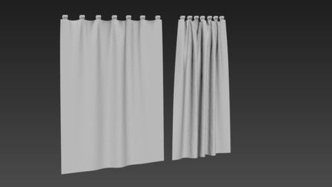 3DS Max: Curtains02_Smallest