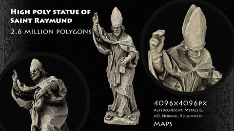 Saint Raymund Statue