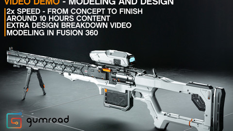 Sniper Design Demo in Fusion 360