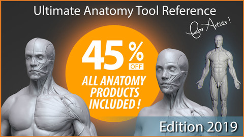 Ultimate Anatomy Tool Reference for Artists !