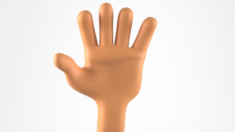 Hand for Cartoon Character - 2