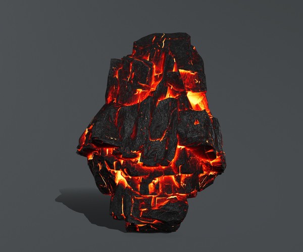 ArtStation - lava rocks | Game Assets