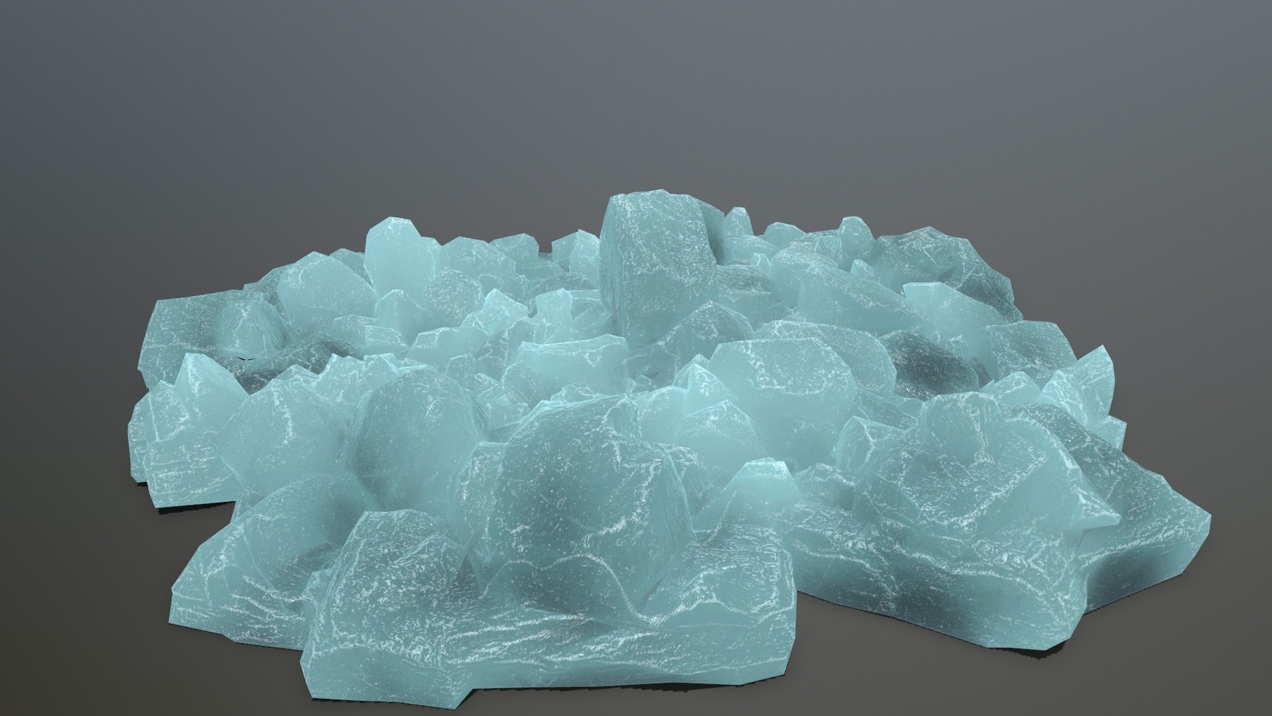 ArtStation ice rocks Resources