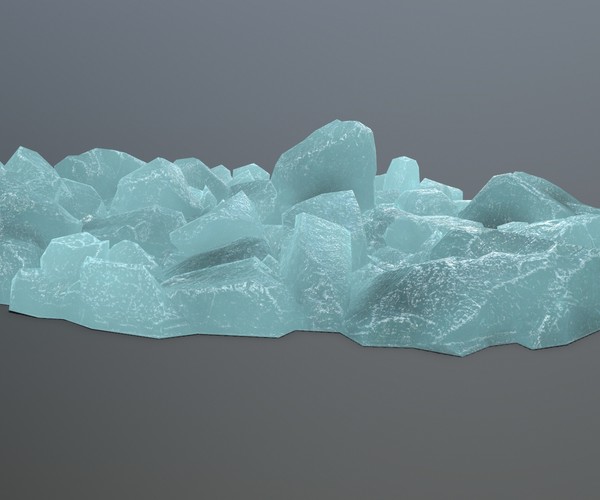 ArtStation ice rocks Resources