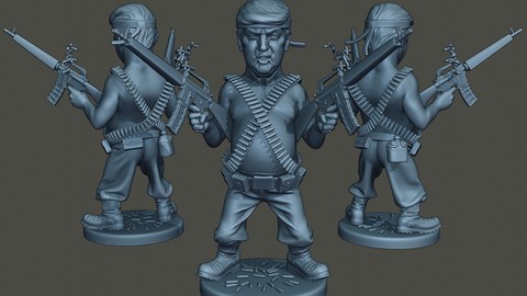 Donald Trump RamboMan