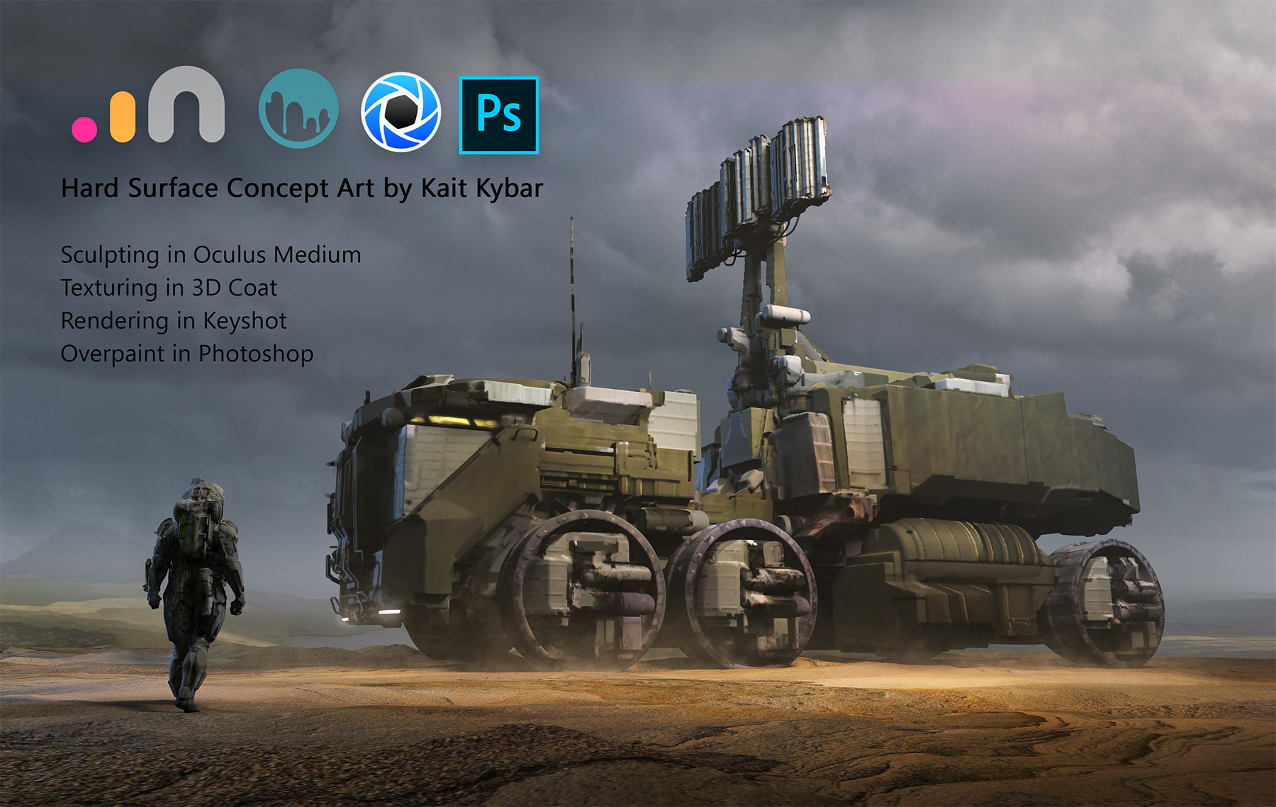 Kait Kybar Hard Surface Concept Art