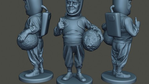 Donald Trump Astronaut