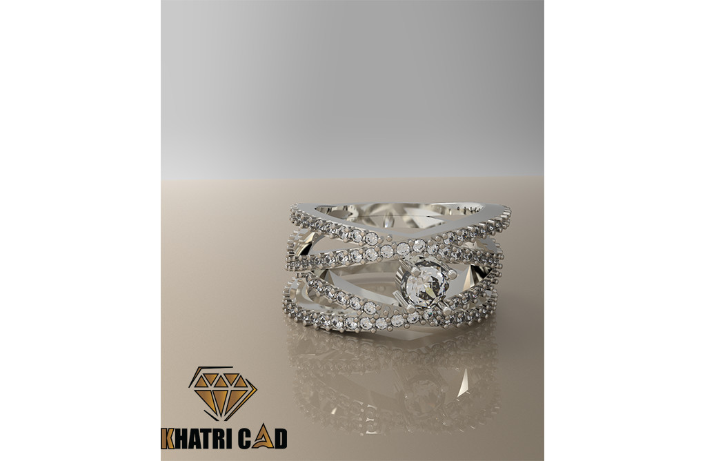 ArtStation - Spiral Ring with Gemstone | Resources