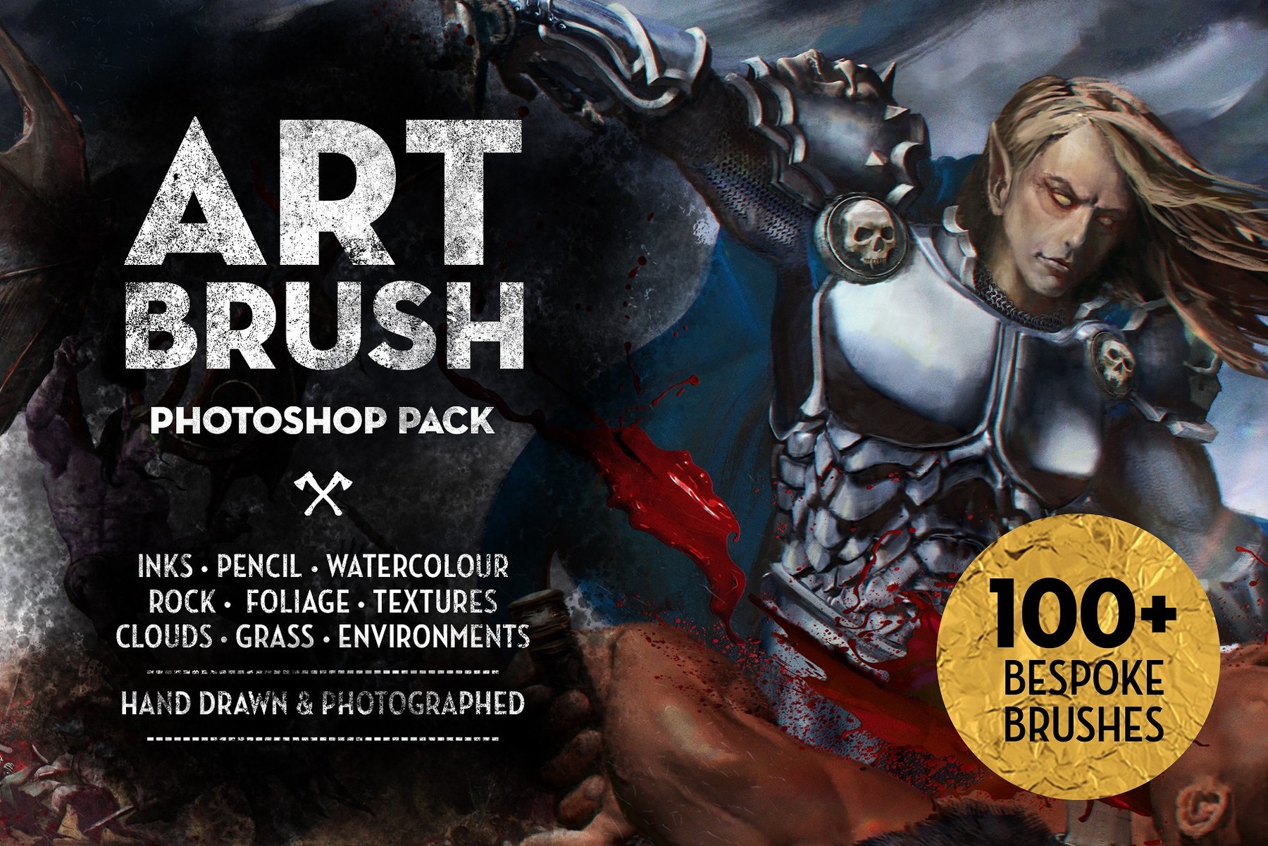 ArtStation 3 in 1 Brush Set Combo Bundle Brushes