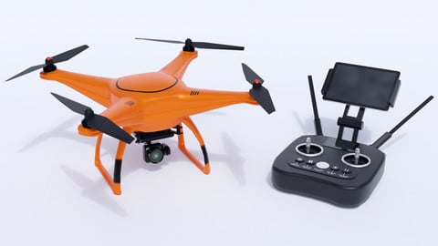 Drone with remote control