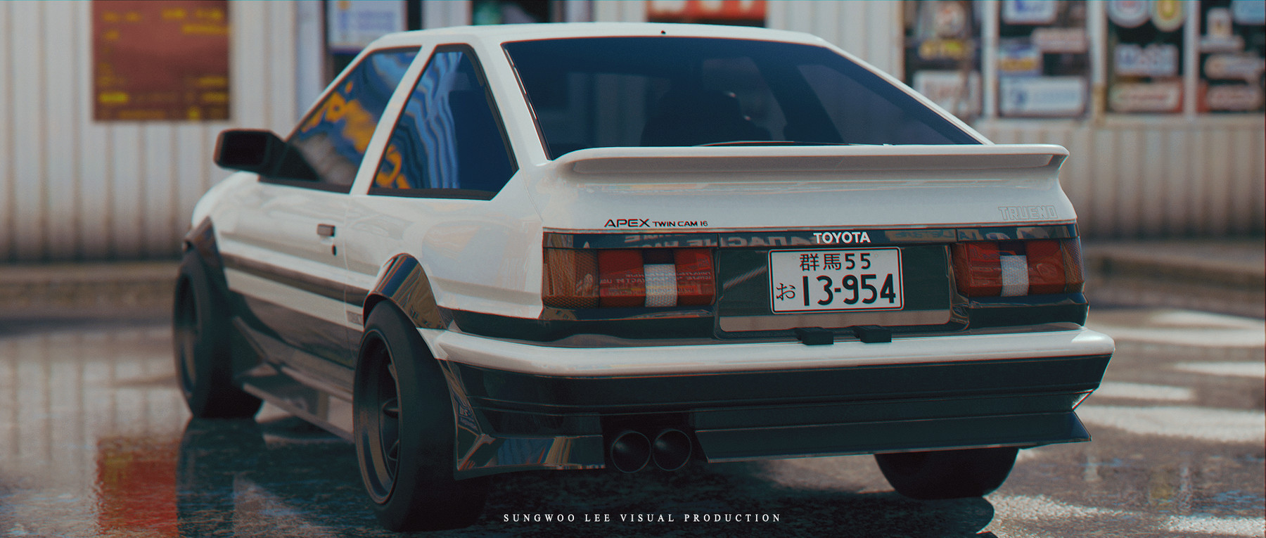 UE4 Automotive Visuals (Hybrid Rendering)