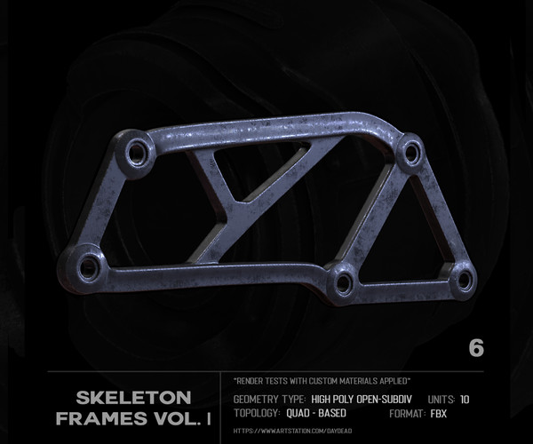 ArtStation - +10 Skeleton frames Vol I SUBD | Resources