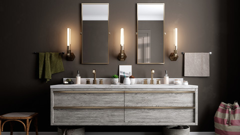 Bathroom (Unreal Engine 4 / UE4)