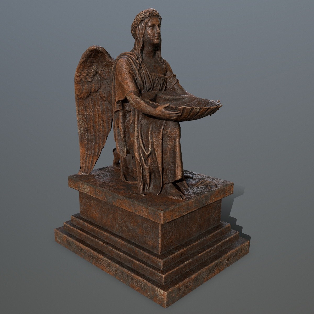 Ангел предстоящий. Angel 3d model статуя. Сет скульптура. Армянская статуя 3d modeli. Дарий III статуя.