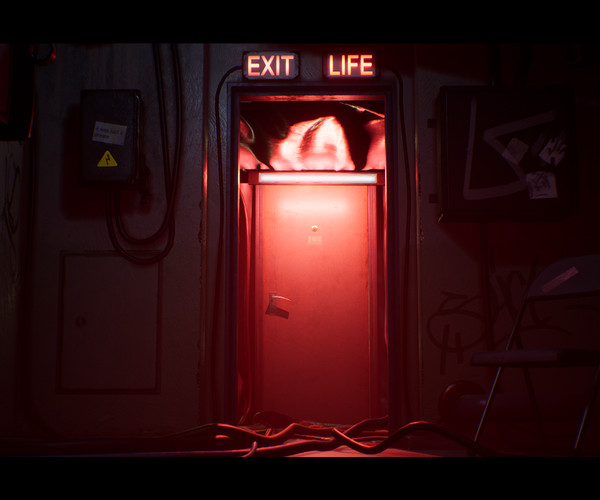 ArtStation - [UE4] WE_E: Fluorescence | Game Assets