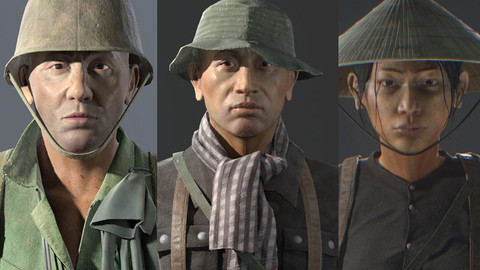 VietnamWar soldier bundles