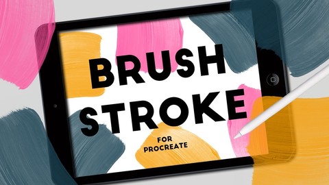 Brush Stroke Stamps Procreate Brushes