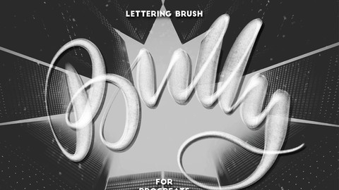 Lettering Brush Procreate Brush