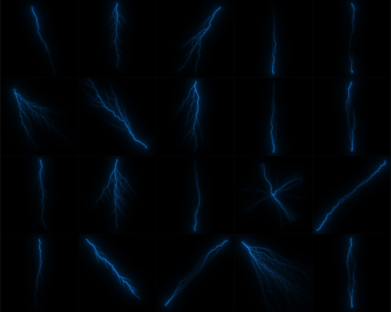 ArtStation Cinematic Lightning Overlays Resources