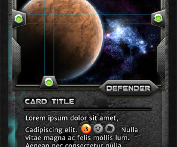 ArtStation - 31 Collectable Card Templates and design elements | Game ...
