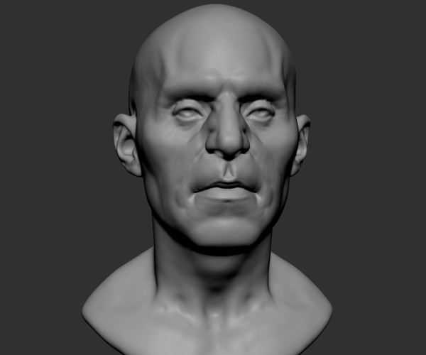 Artstation - Base Male Head 