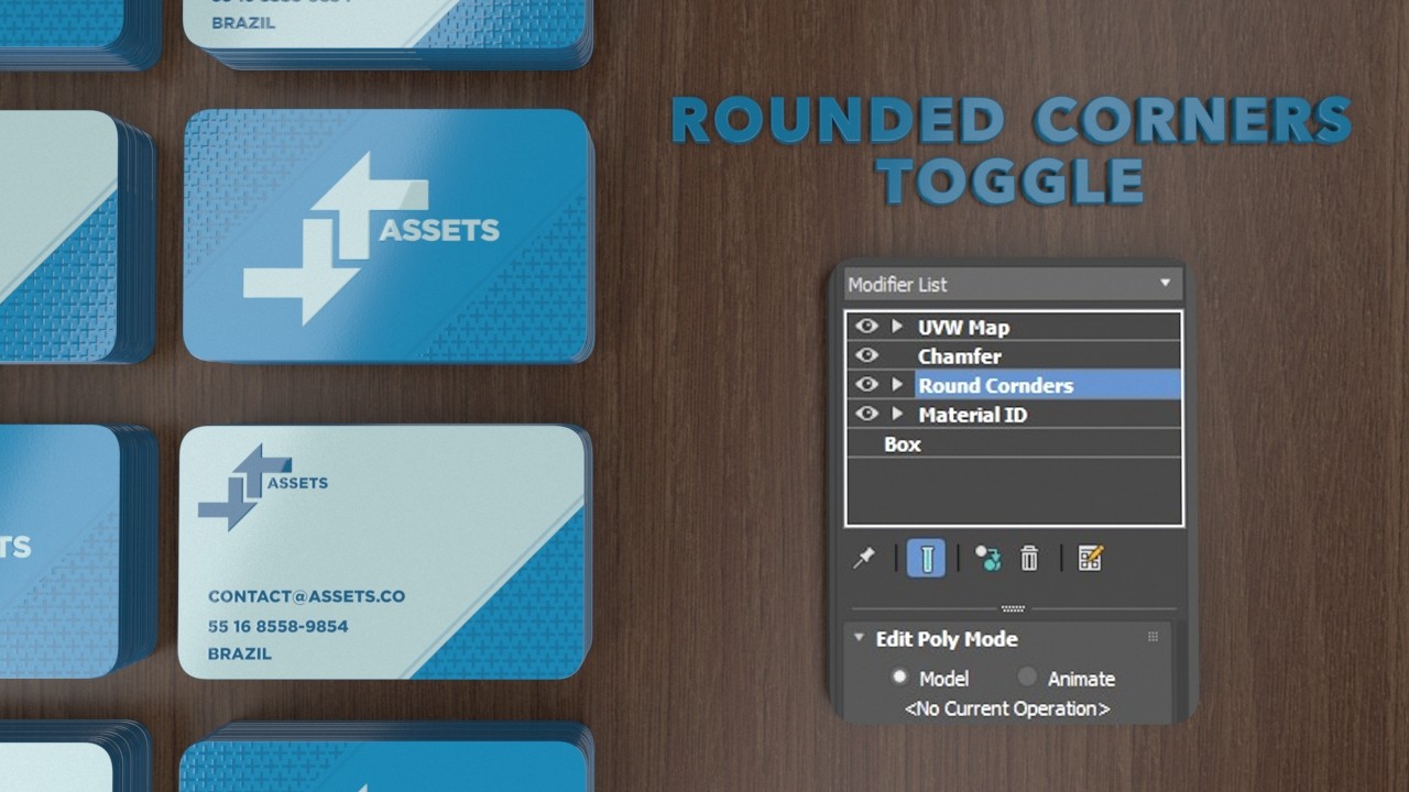 ArtStation Business Card Mockups Game Assets