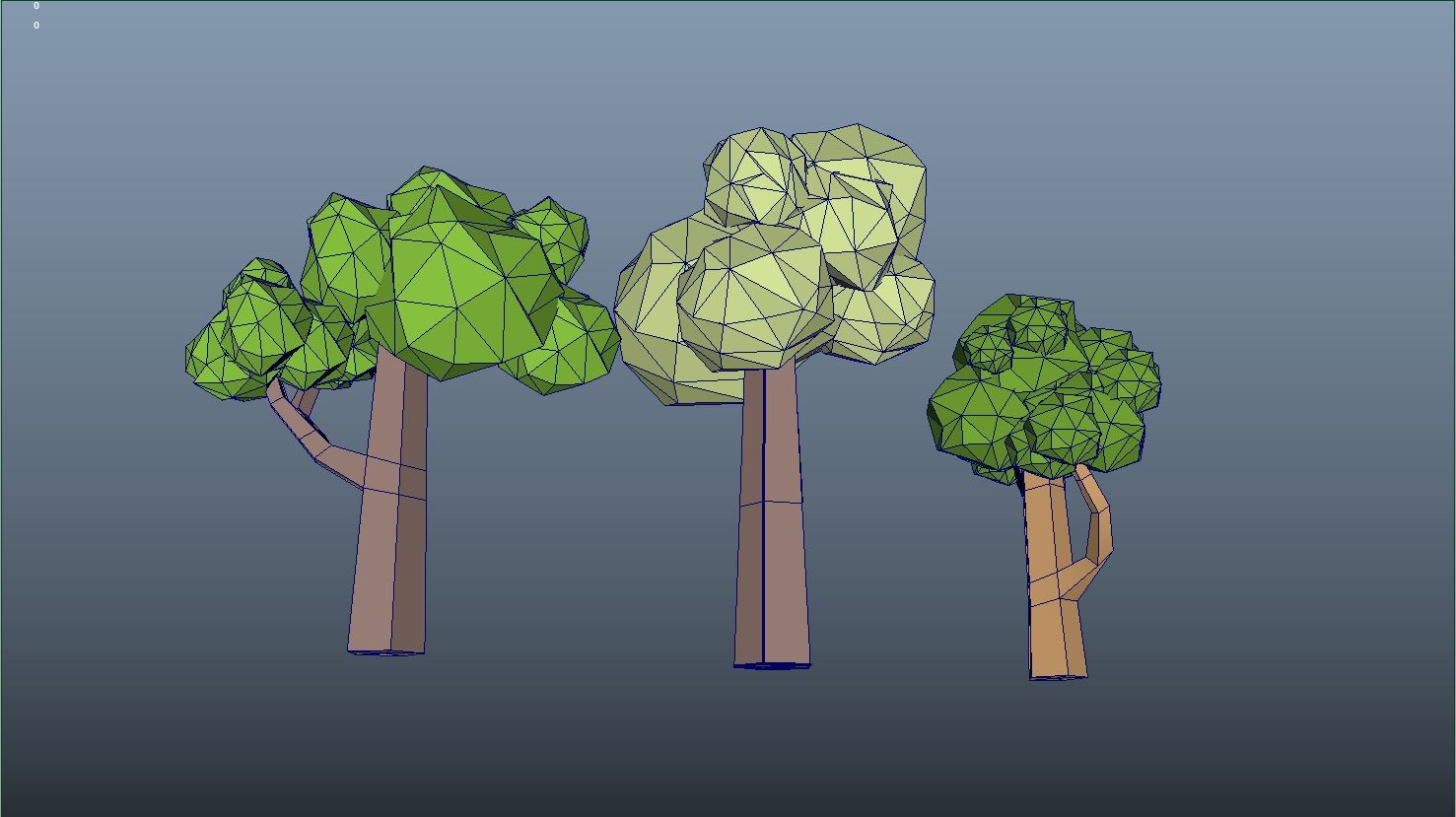 ArtStation - Low Poly Tree | Resources