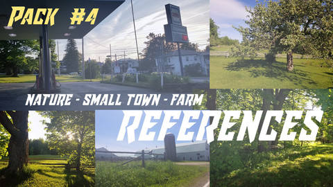 Nature - Farm - Small Town - (pack #4 of 4)