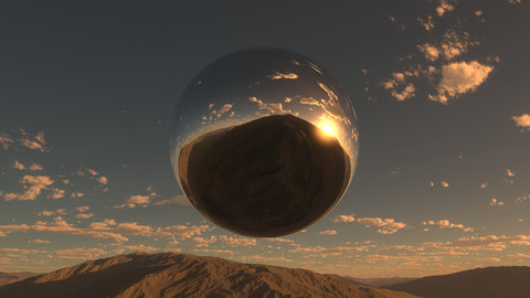 Mountain Dusk HDRI 360