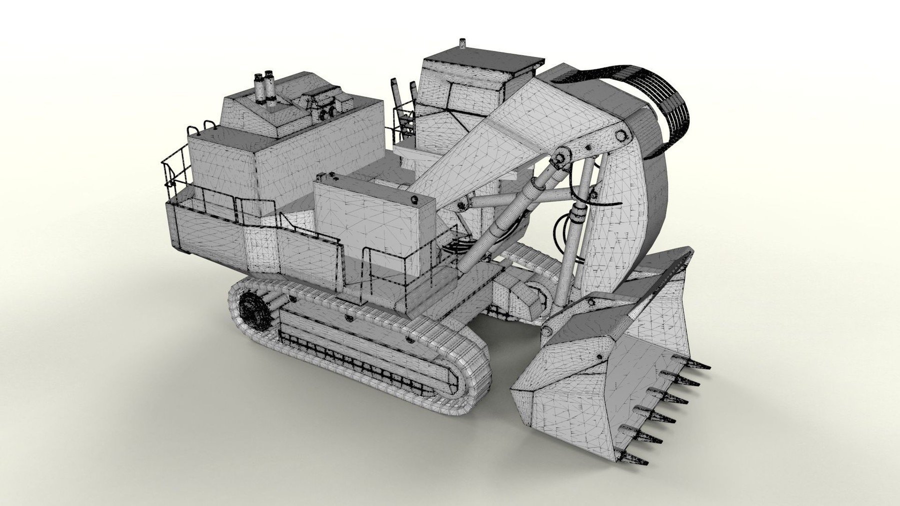 Artstation Komatsu Pc00 8 Excavator