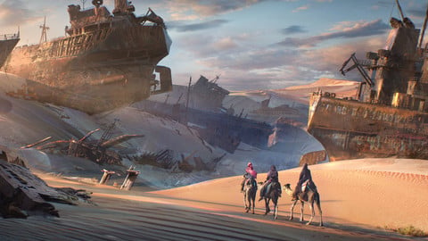 Ship Graveyard Key art Full video process