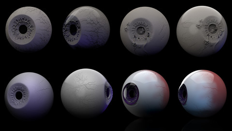 Eyes Preset - Hand Painted