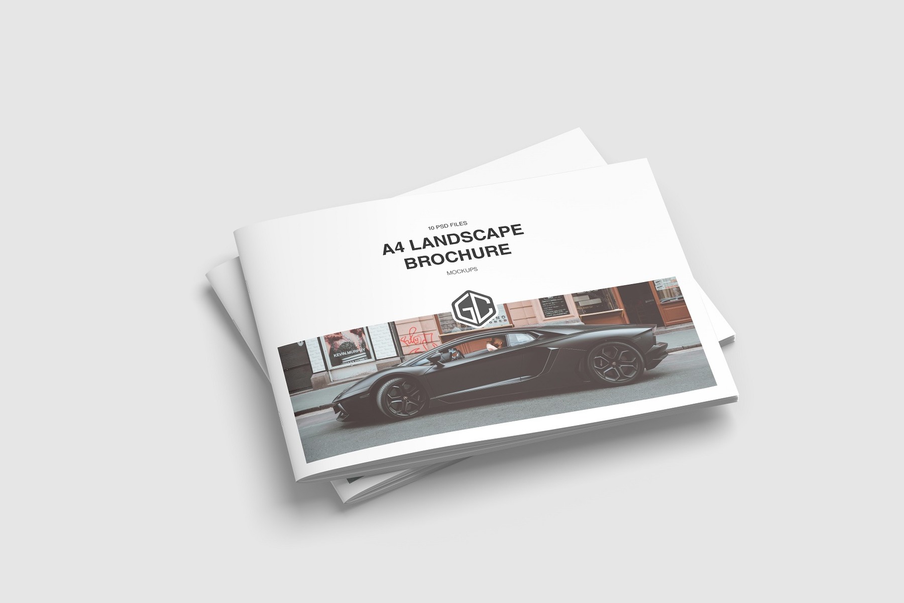 Download ArtStation - A4 Landscape Brochure Mockup | Artworks