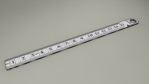 ArtStation - Steel Ruler | Game Assets