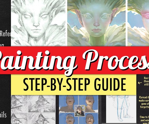 ArtStation Painting Process Video Guide & Files Tutorials