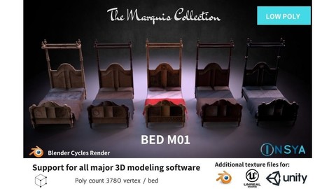 Bed M01 - The Marquis Collection