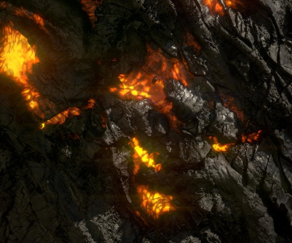 ArtStation - Volcanic Rock .sbs .sbsar | Game Assets