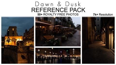 Reference Pack - Dawn & Dusk - 50+ Royalty Free Photos