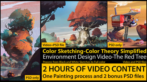 Color Sketching Tutorial-Simple Color