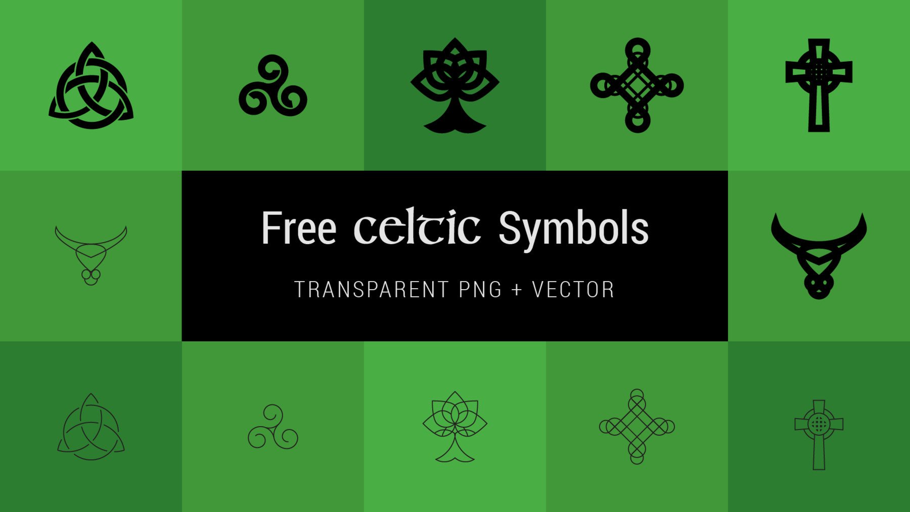 ArtStation - S Y M B O L I K O N - Celtics symbols pack | Artworks