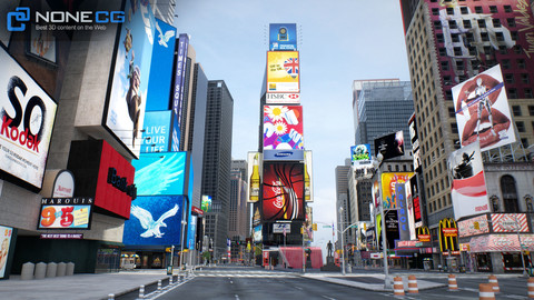 NYC Broadway,7th Av, Times Square
