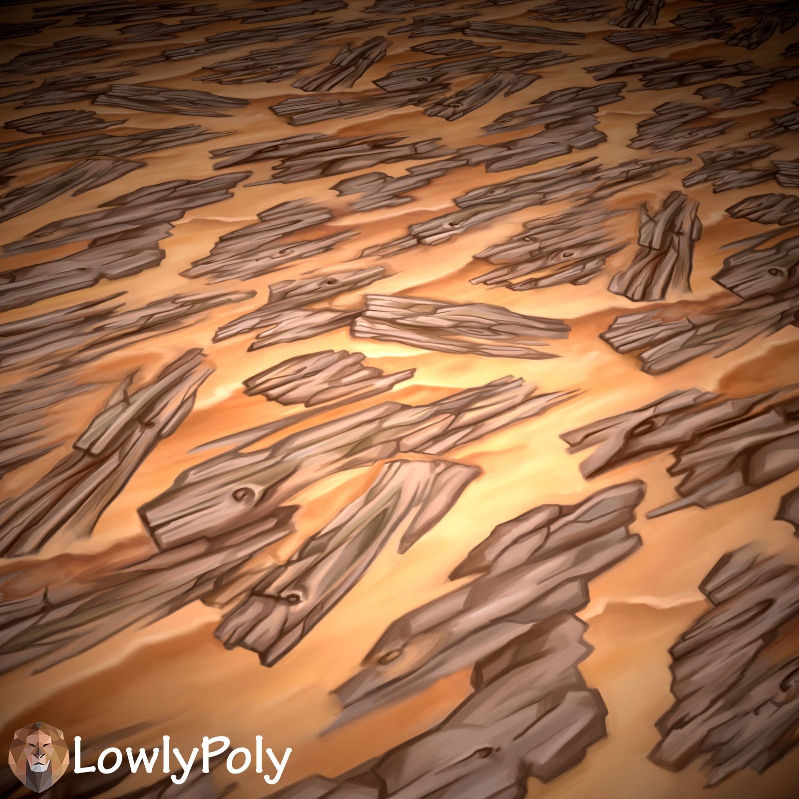 ArtStation - Stylized Sand Vol.40 - Hand Painted Texture Pack | Game Assets