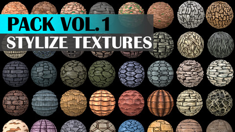Stylized Texture Pack - VOL 1