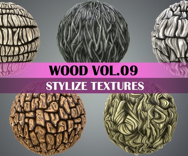 ArtStation - Stylized Texture Pack - VOL 1 | Game Assets